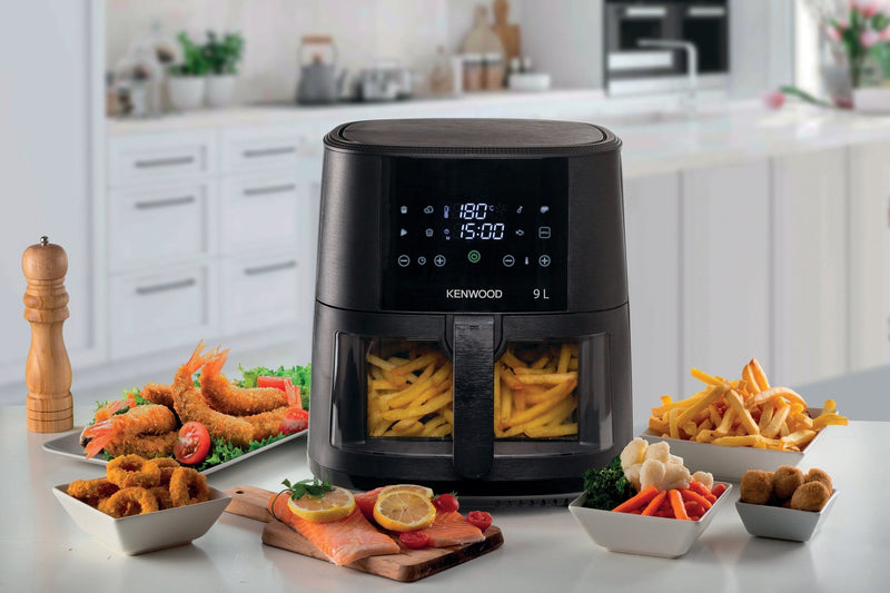 Kenwood - 9L Air Fryer with Grill Function & Window - HFG92.000BK - Kenwood South Africa