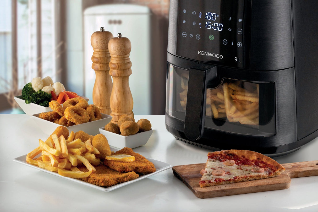 Kenwood - 9L Air Fryer with Grill Function & Window - HFG92.000BK - Kenwood South Africa