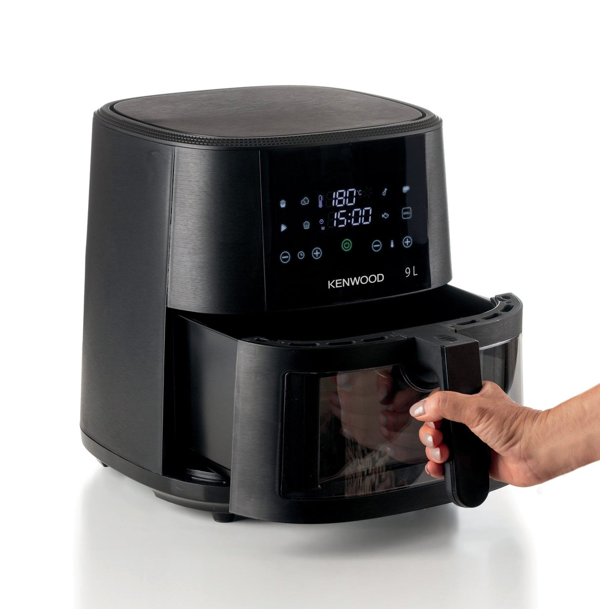 Kenwood - 9L Air Fryer with Grill Function & Window - HFG92.000BK - Kenwood South Africa