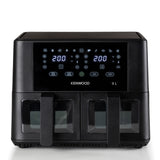Double Air Fryer 4.5L + 4.5L = 9L with Windows - HFG95.000BK - Kenwood South Africa