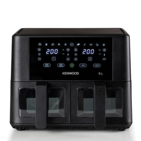 Double Air Fryer 4.5L + 4.5L = 9L with Windows - HFG95.000BK - Kenwood South Africa