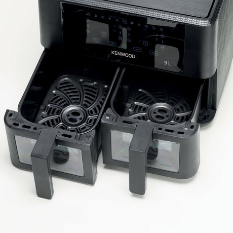 Double Air Fryer 4.5L + 4.5L = 9L with Windows - HFG95.000BK - Kenwood South Africa