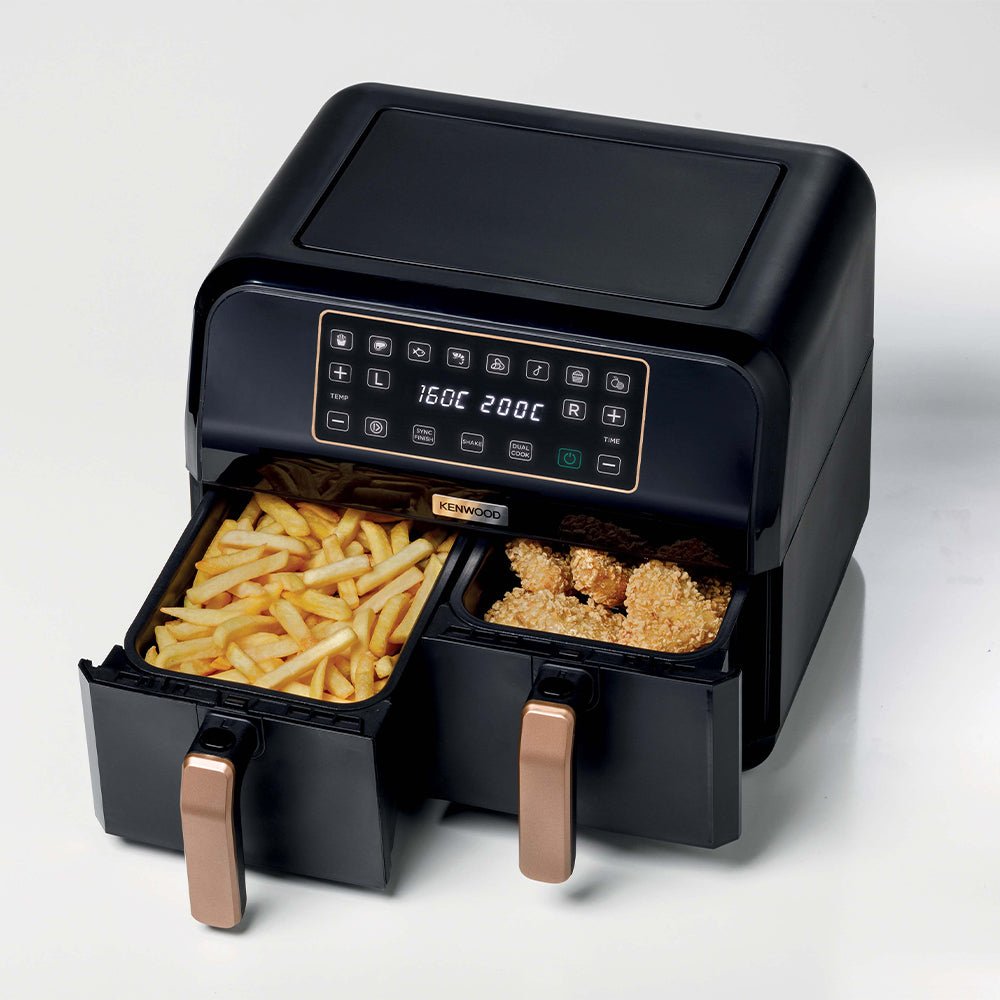 Kenwood - Air Fryer 8L kHealthy Fry Dual - HFP70.000BK - Kenwood South Africa