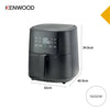 Kenwood - 9L Air Fryer with Grill Function - HFP92.000BK - Kenwood South Africa