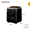 Kenwood - 7L Air Fryer & Steamer (3 - in - 1 ) with Window - HFS92.000BK - Kenwood South Africa