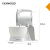 Kenwood - Hand Mixer with bowl 300W - HMP22.000WH - Kenwood South Africa