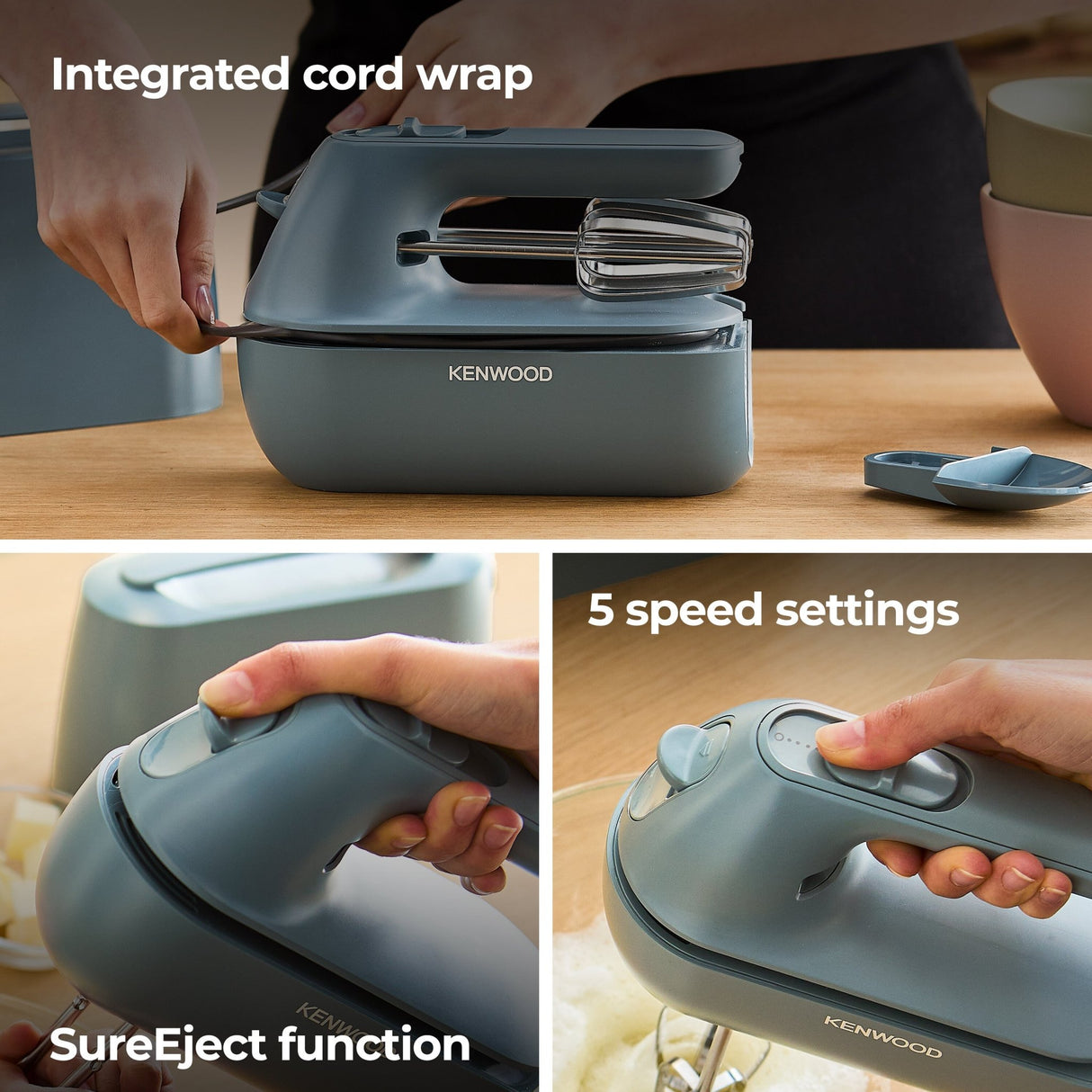 Kenwood - QuickMix Go - Storm Blue - HMP40.000GY - Kenwood South Africa
