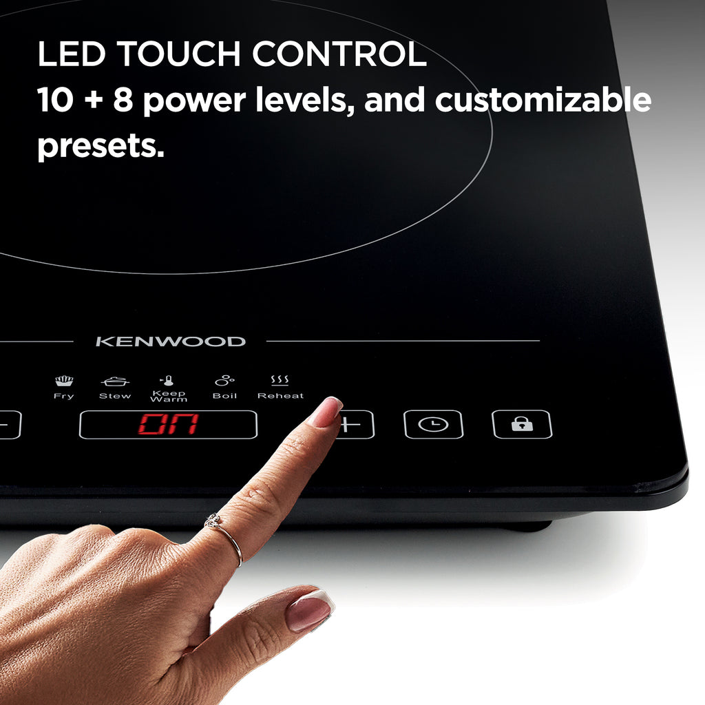 Kenwood - Single Plate Induction Cooker Black - IDC02.000BK - Kenwood South Africa