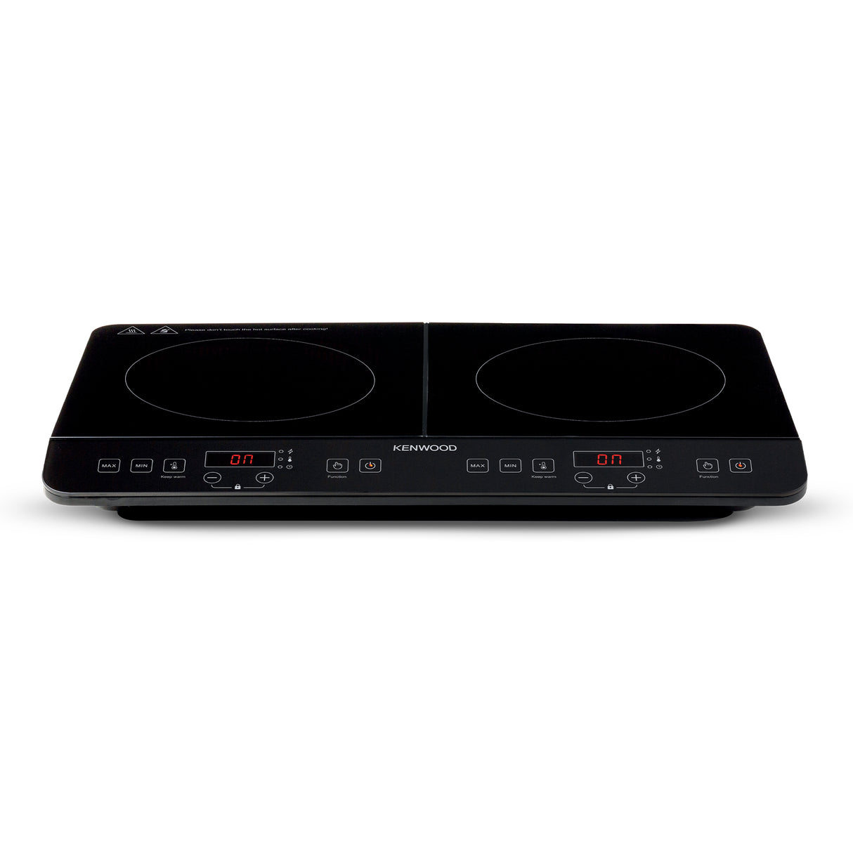 Kenwood - Double Plate Induction Cooker Black - IDC06.000BK