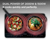 Kenwood - Double Plate Induction Cooker Black - IDC06.000BK - Kenwood South Africa