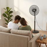 Kenwood - Pedestal Fan 40cm with Remote Matte 36W Black - IFP16.100BK - Kenwood South Africa
