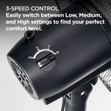 Kenwood - Pedestal Fan 40cm with Remote Matte 36W Black - IFP16.100BK - Kenwood South Africa