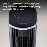 Kenwood - Tower fan with Remote Black - IFP46.000BK - Kenwood South Africa