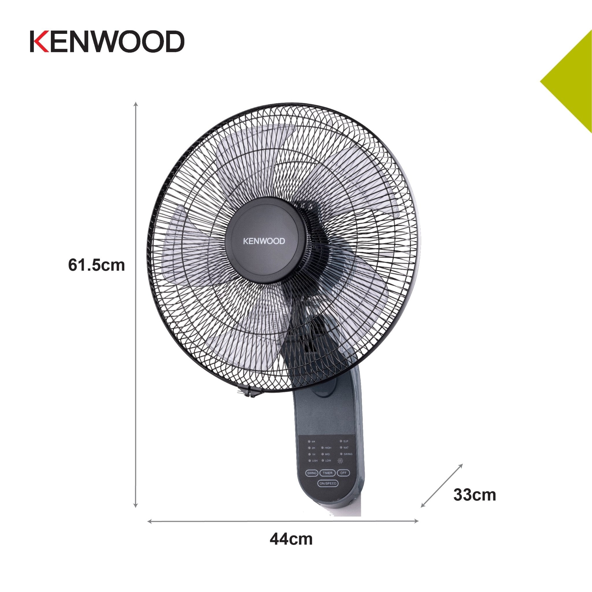 Kenwood - Electric Wall Fan with Remote 40cm - IFP60 – Kenwood
