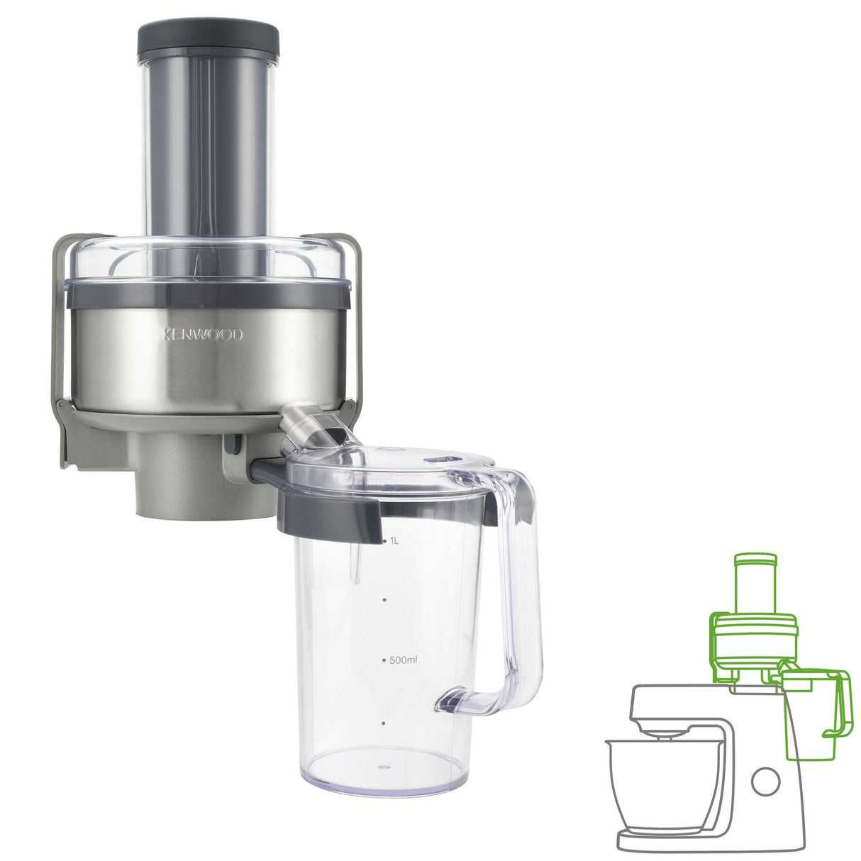 Kenwood - Juice Extractor Attachment for Chef/Chef XL - AT641 - Kenwood South Africa