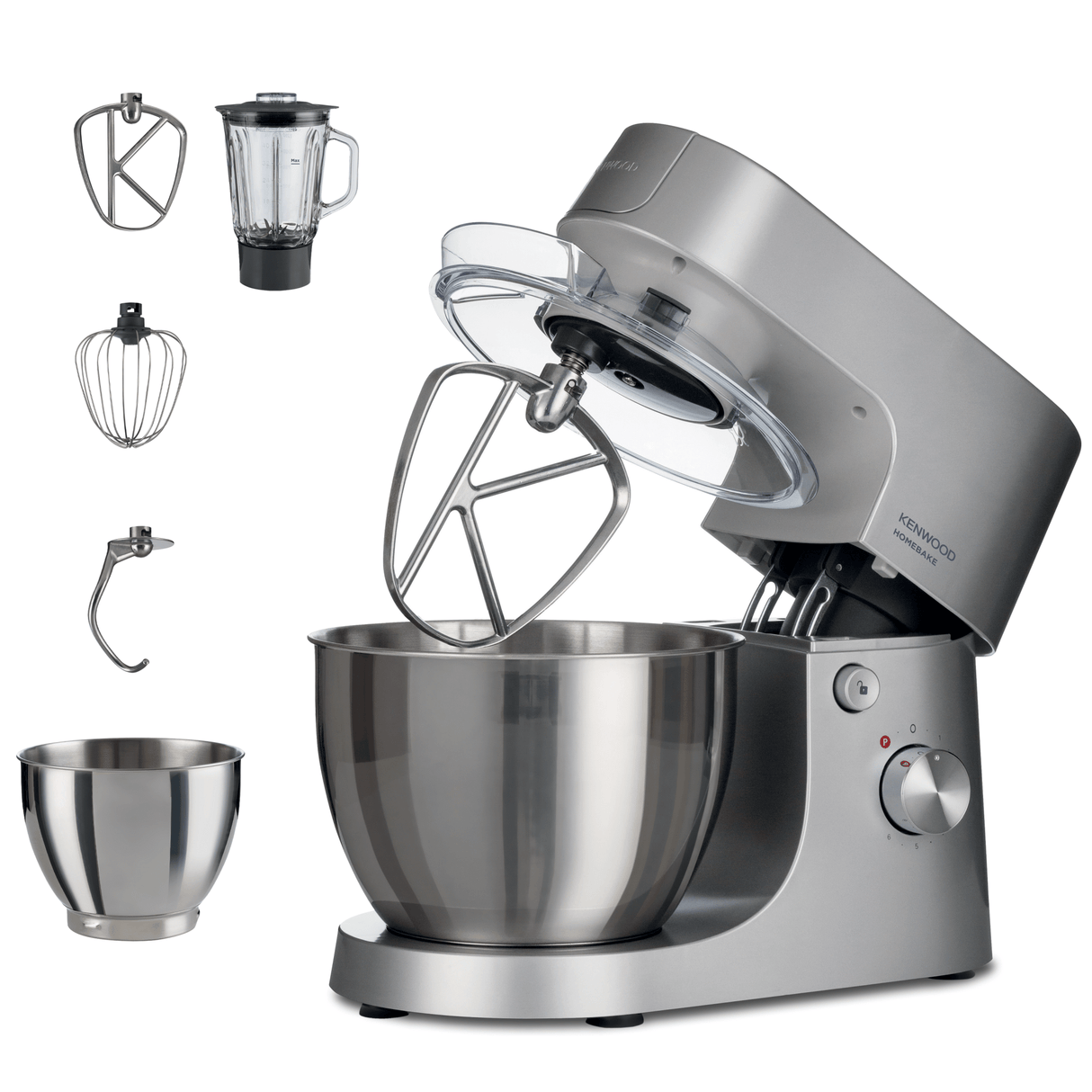 Kenwood - HomeBake Stand Mixer & Blender 1000W Silver - KHH01.120SI - Kenwood South Africa