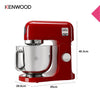 Kenwood - kMix Stand Mixer - Full Red - KMX750AR - Kenwood South Africa