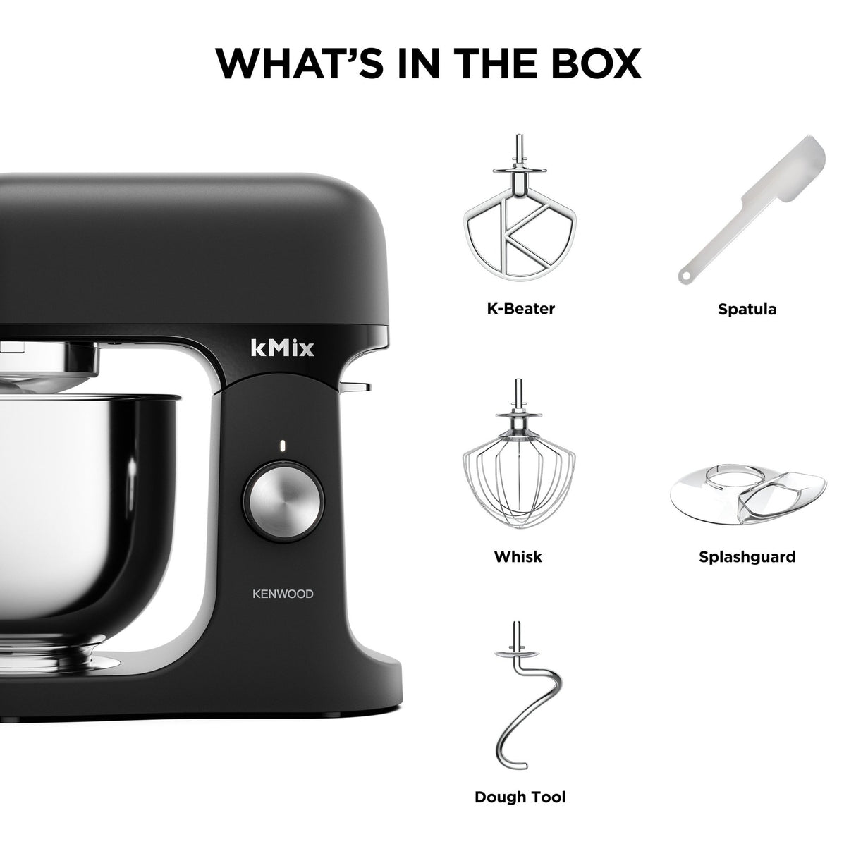 Kenwood - kMix Stand Mixer - Matt Black - KMX751ABK - Kenwood South Africa
