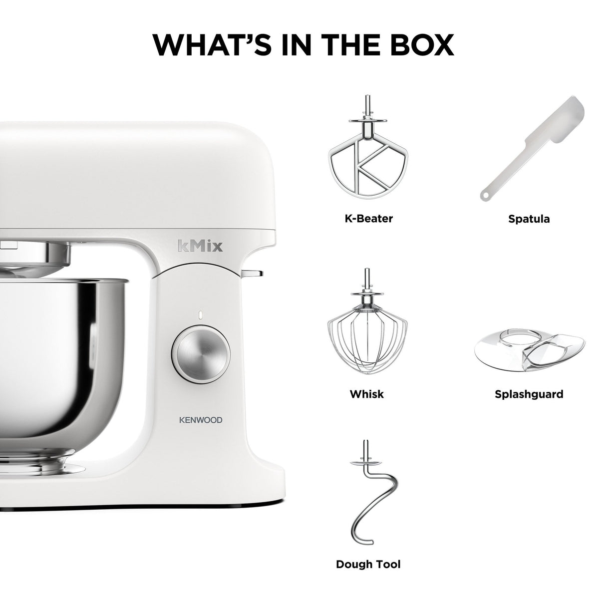 Kenwood - kMix Stand Mixer - Matt White - KMX751AWH - Kenwood South Africa