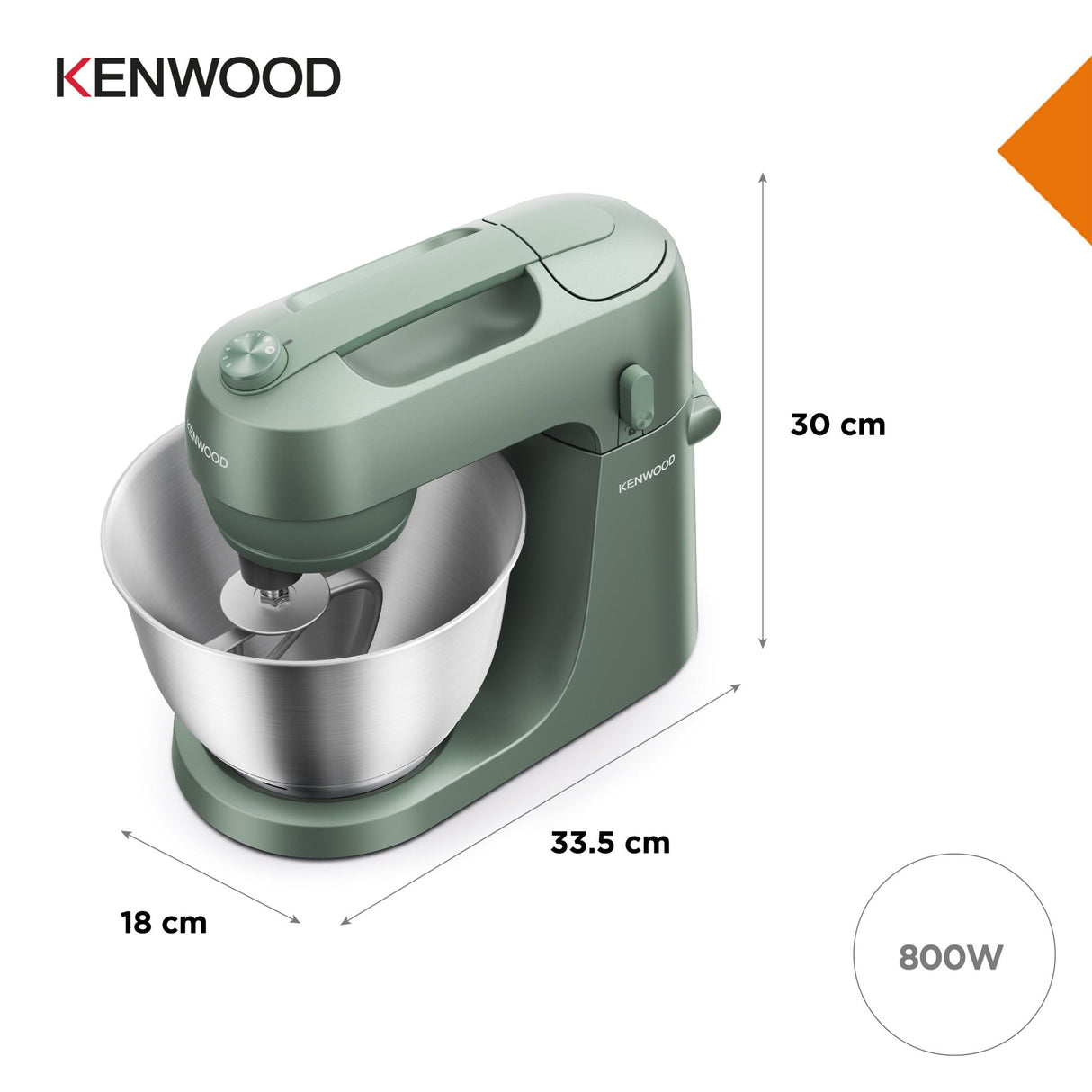 Kenwood - Go Collection: Stand Mixer - KZM35.000GR - Kenwood South Africa