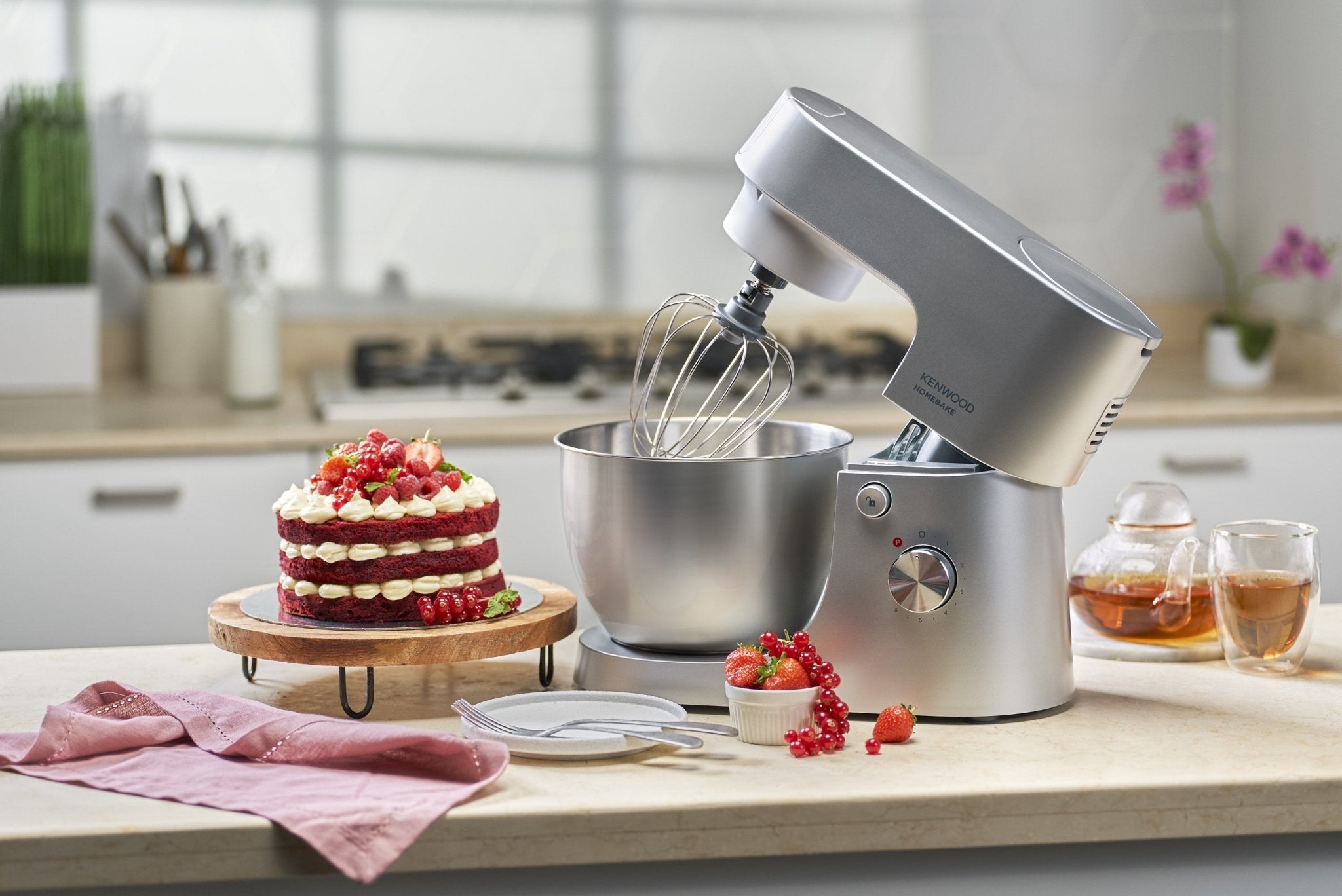 その他 KENWOOD Kenwood - HomeBake Stand Mixer & Blender and Mincer 1000W Silver