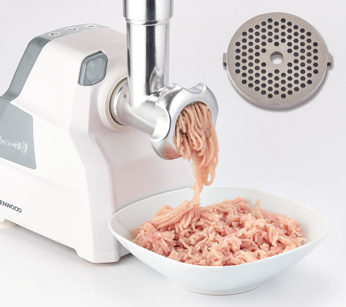 Kenwood - Food Mincer with Cookie Attachment - MGP40.000WH - Kenwood South Africa