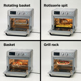 Kenwood - Air fryer Oven 25L Stainless Steel - MOA26.600SS