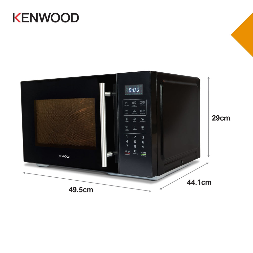 Kenwood - Microwave Oven with Grill Black 29L - MWZ30.000BK - Kenwood South Africa