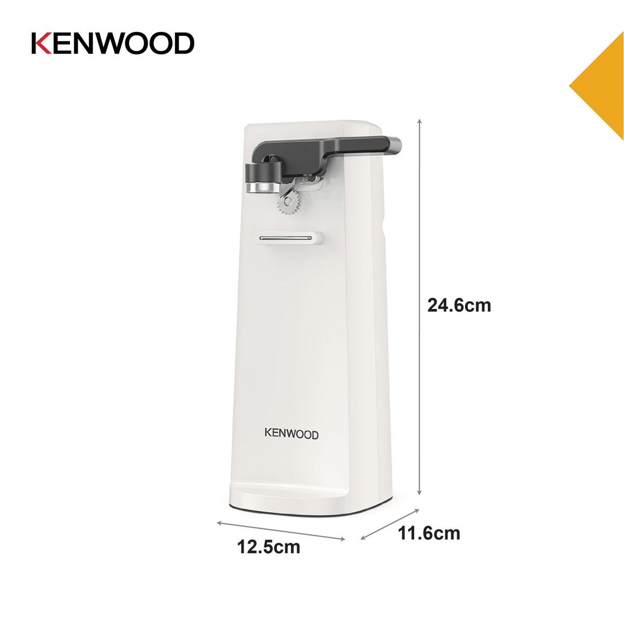 Kenwood - 3-in-1 Electric Can Opener White - CAP80.000WH - Kenwood South Africa
