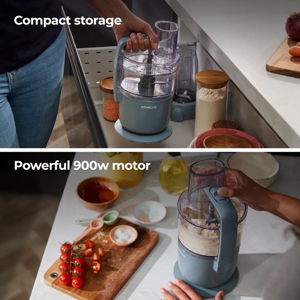 Kenwood - Blend & Go Blender & Food Processor, Grey - FDP23.380GY - Kenwood South Africa