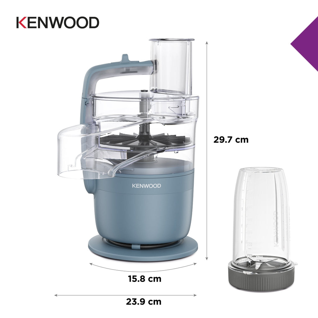 Kenwood - Blend & Go Blender & Food Processor, Grey - FDP23.380GY - Kenwood South Africa