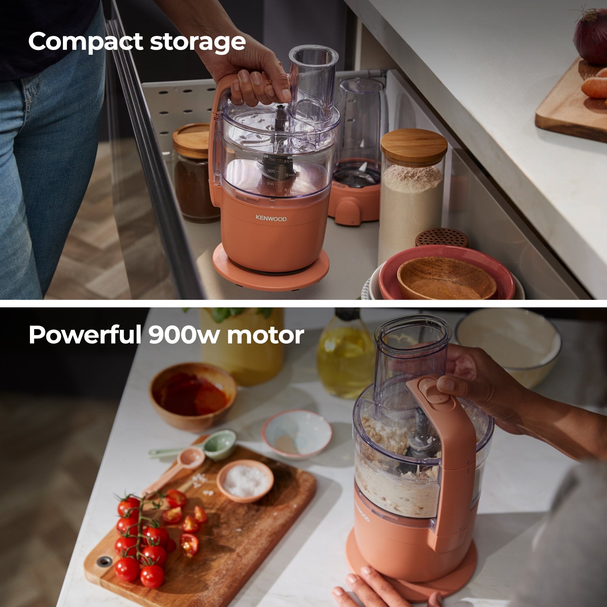 Kenwood - Blend & Go Blender & Food Processor - FDP23.380RD