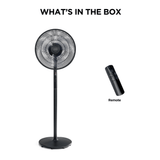 Kenwood - Pedestal Fan with LED Display Black - IFP17.000BK - Kenwood South Africa