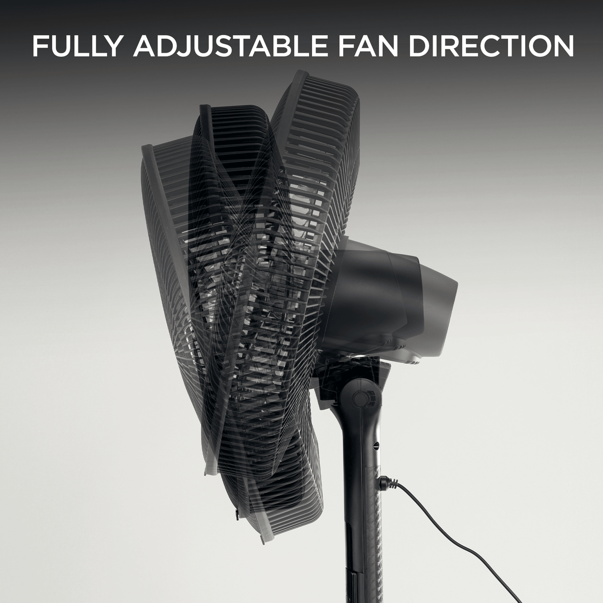 Kenwood - Pedestal Fan with LED Display Black - IFP17.000BK - Kenwood South Africa