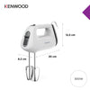 Kenwood - QuickMix Lite Hand Mixer, White - HMP10.000WH - Kenwood South Africa