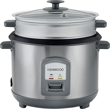 Kenwood - Stainless Steel Rice Cooker & Steamer 1,8L - RCM45.000SS - Kenwood South Africa
