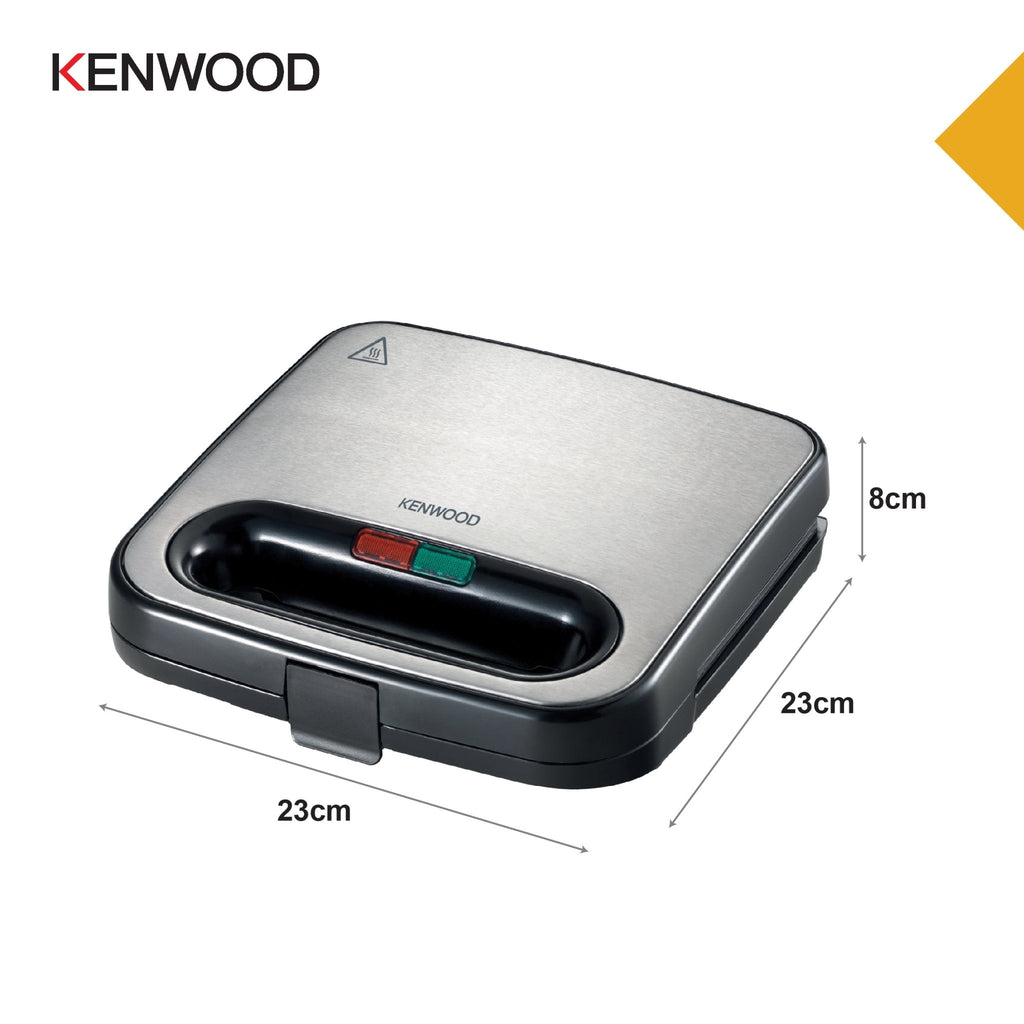 Kenwood - 2 Slice Sandwich Maker Stainless Steel - SMM00.000SI - Kenwood South Africa