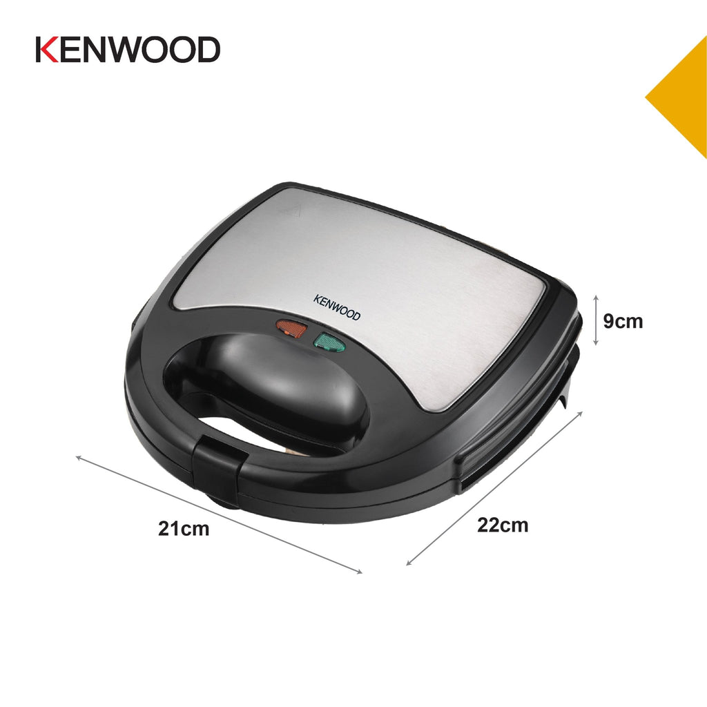 Kenwood - Sandwich/Waffle Maker & Grill 3 - in - 1 - SMM01.A0BK - Kenwood South Africa