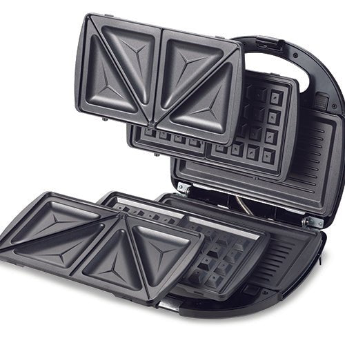 Kenwood - Sandwhich/Waffle Maker & Grill 3 - in - 1 - SMM01.A0BK - Kenwood South Africa