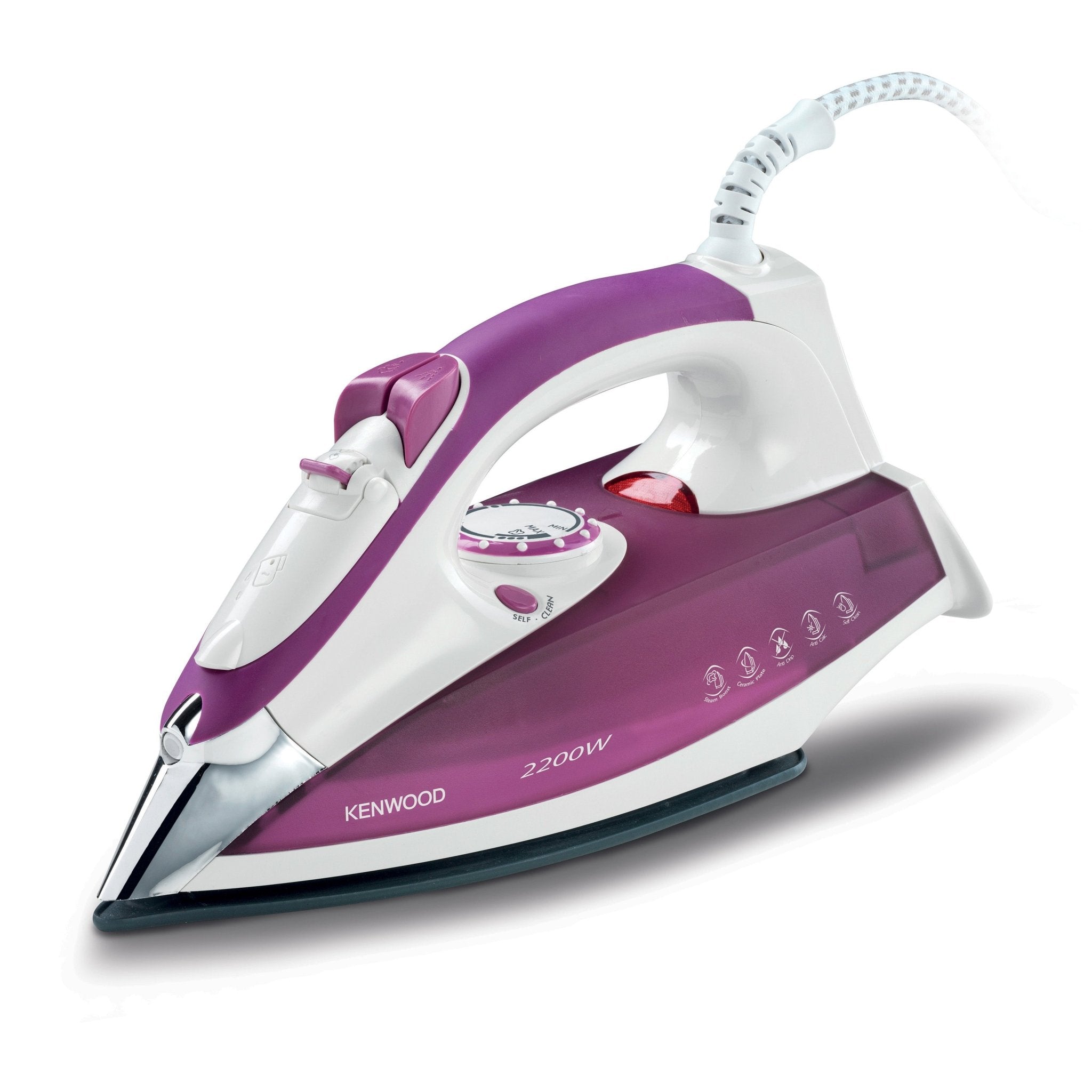 Kenwood - Steam Iron 2200W - STP61.000PW – Kenwood South Africa