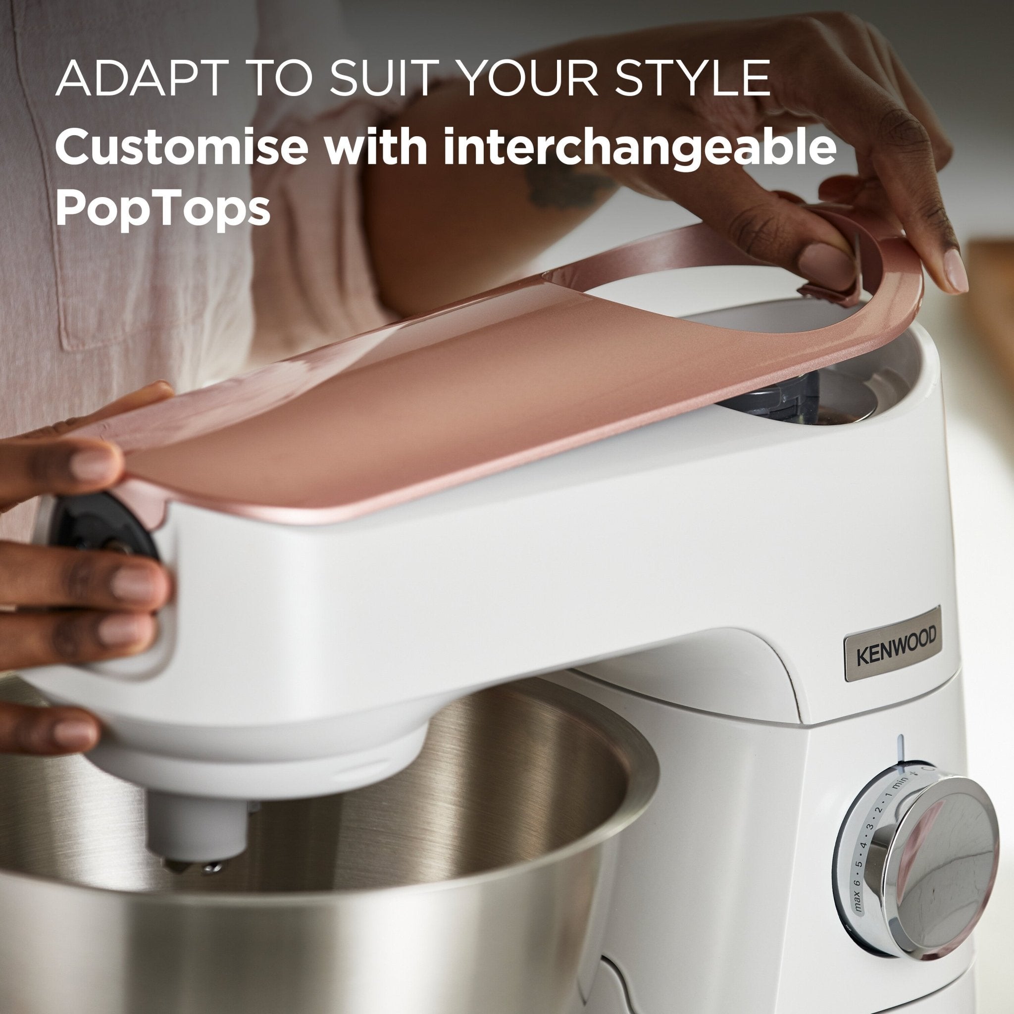 Kenwood - Titanium Chef Baker XL Stand Mixer White 1200W - KVL65