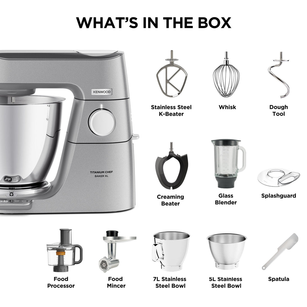 Kenwood - Titanium Chef Baker XL - KVL85.594SI - Kenwood South Africa