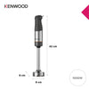 Kenwood - Triblade™ Hand Blender & Accesories 1000W - HBM60.007GY - Kenwood South Africa