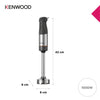 Kenwood - Triblade™ XL Hand Blender & Accesories 1000W - HBM60.307GY - Kenwood South Africa