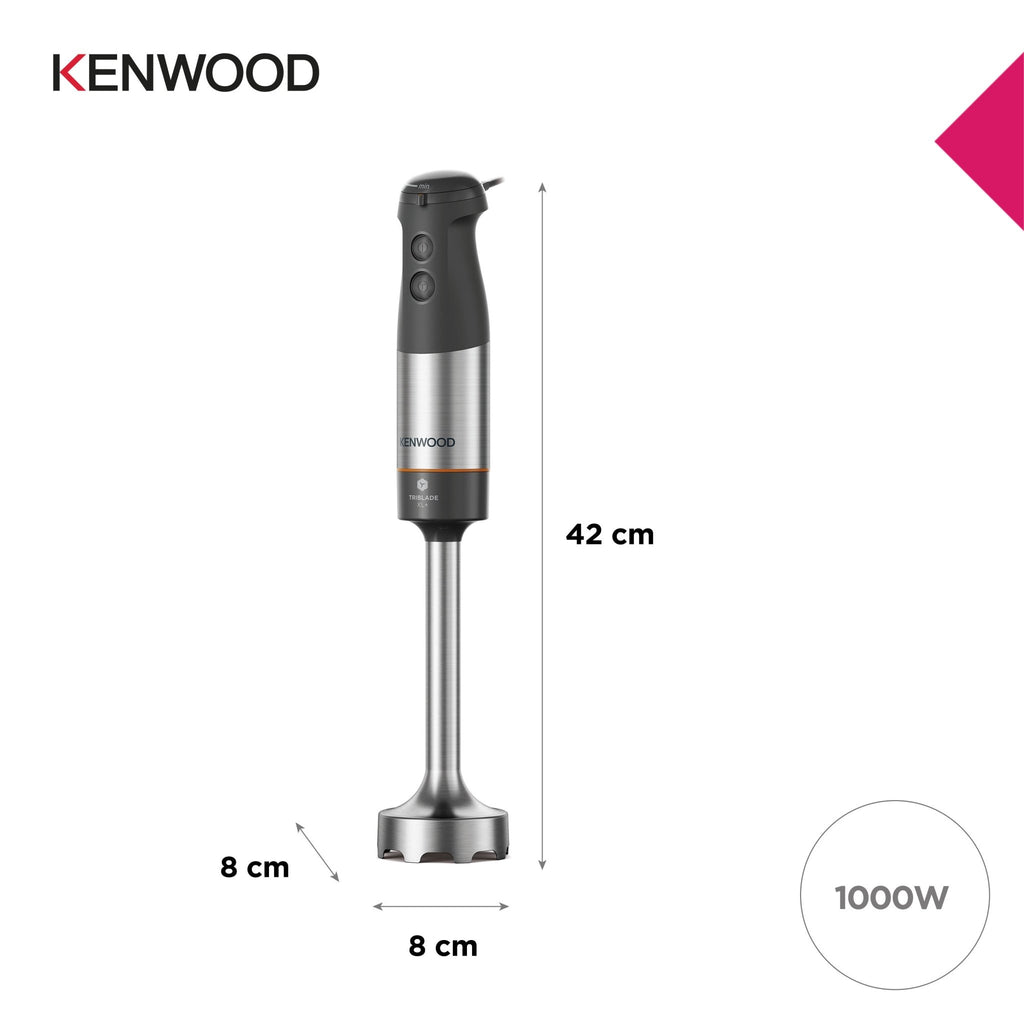 Kenwood - Triblade™ XL Hand Blender & Accesories 1000W - HBM60.307GY - Kenwood South Africa