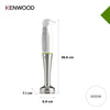 Kenwood - Hand Blender Triblade™ with Chopper & Whisk 600W - HDP109WG - Kenwood South Africa