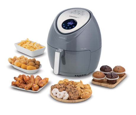 Kenwood - Air Fryer kHealthy Fry 5,5L Grey - HFP50.000GY - Kenwood South Africa